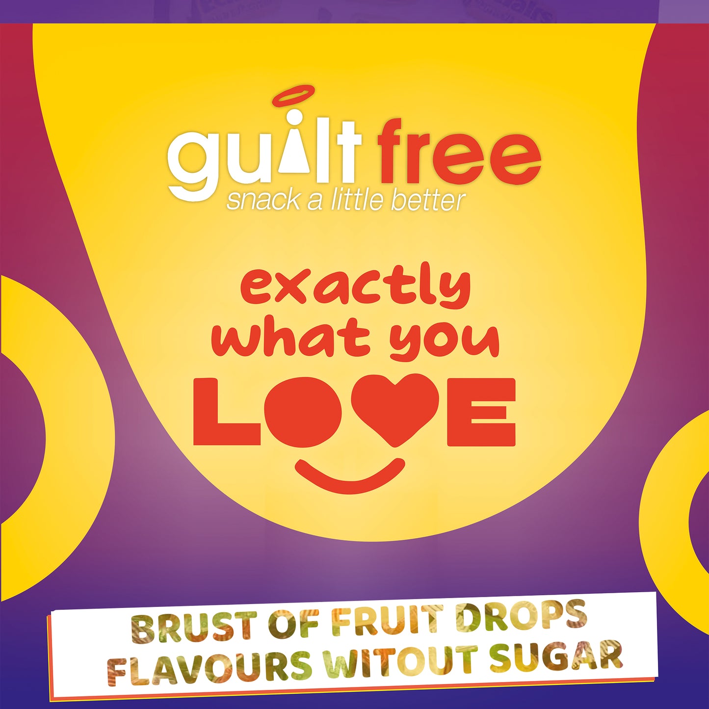 GuiltFree Sugar Free Sweets - Fruit Drops
