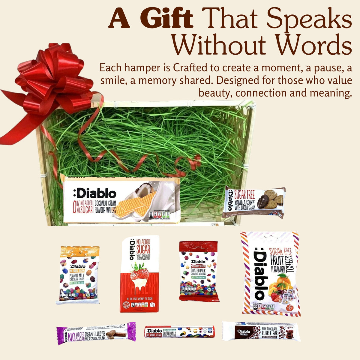 Diablo Sugar Free Hamper Box New (9 Items)