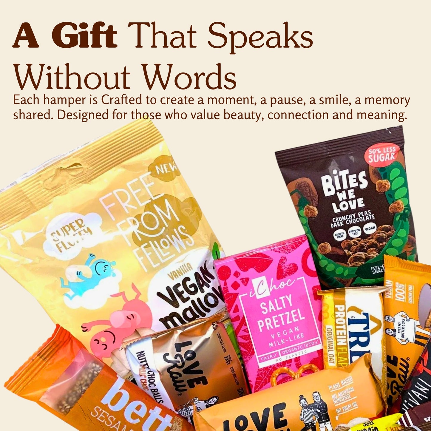New Vegan Hamper - 14 Items (LoveRAW,Vivani,Ichoc)