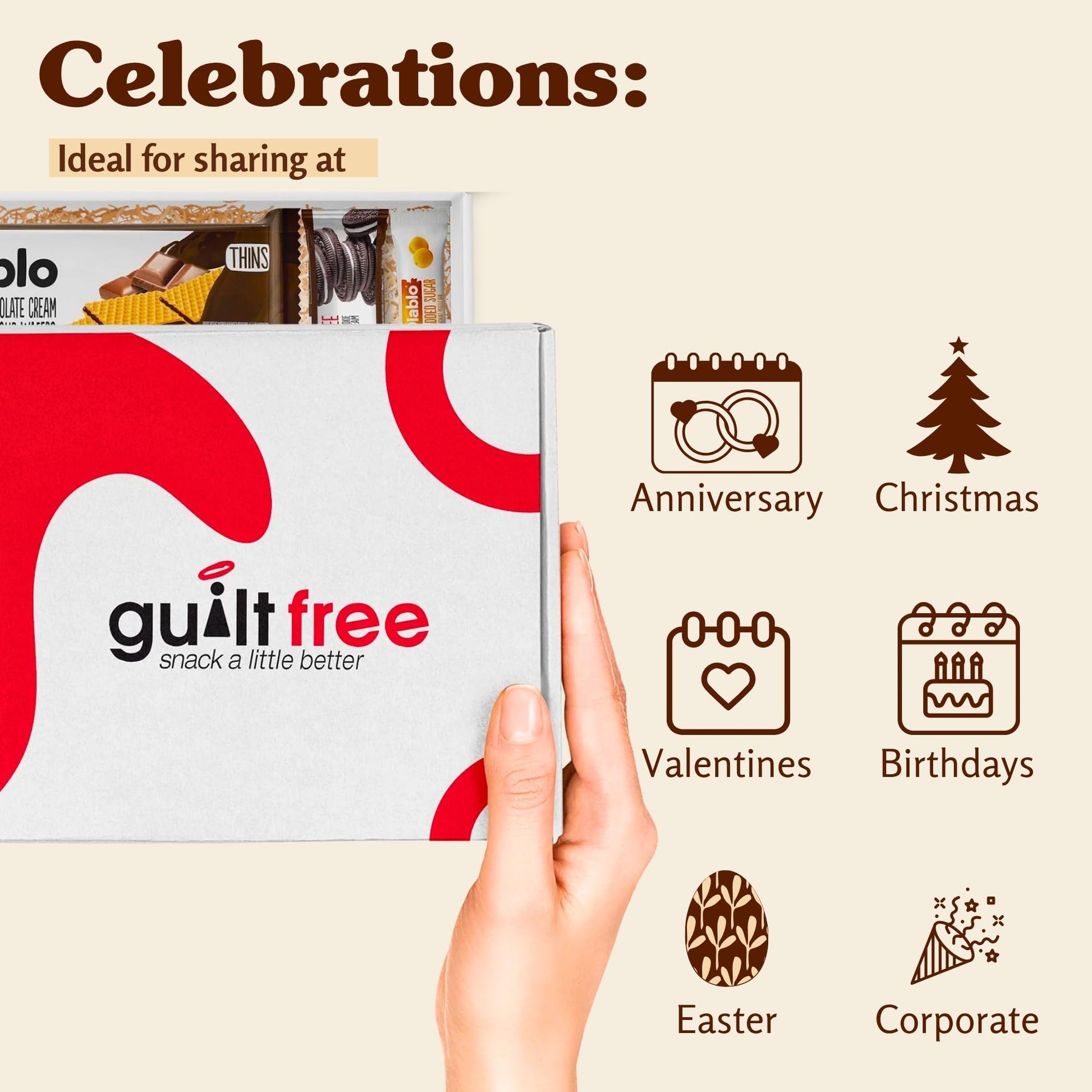 Guiltfree Diablo No Added Sugar Hamper Box - 2 (10 Items)