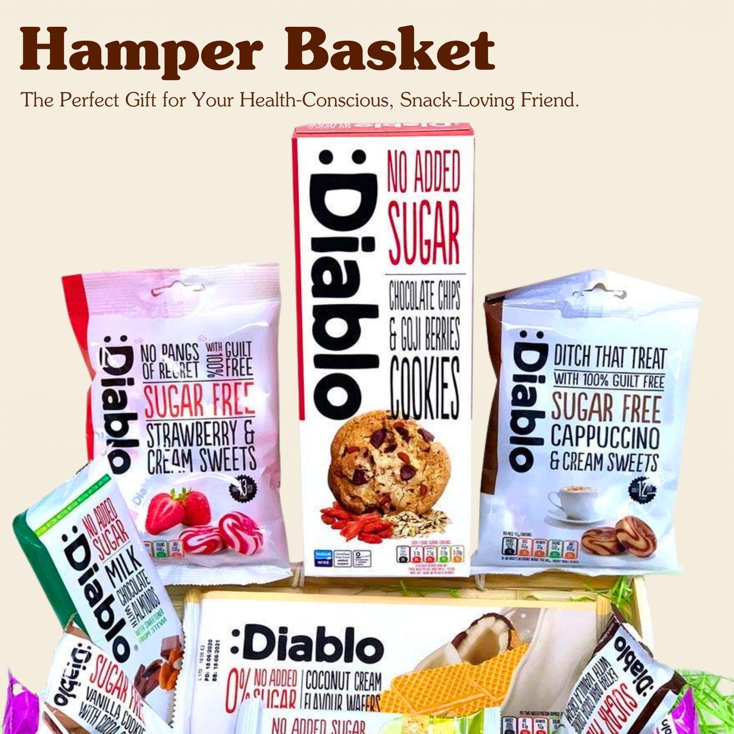 Diablo Sugar Free Hamper Medium New (11 Items)