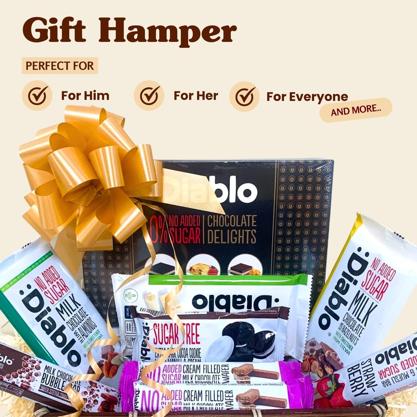 New Diablo Chocolate Delight Hamper - (9 Items)