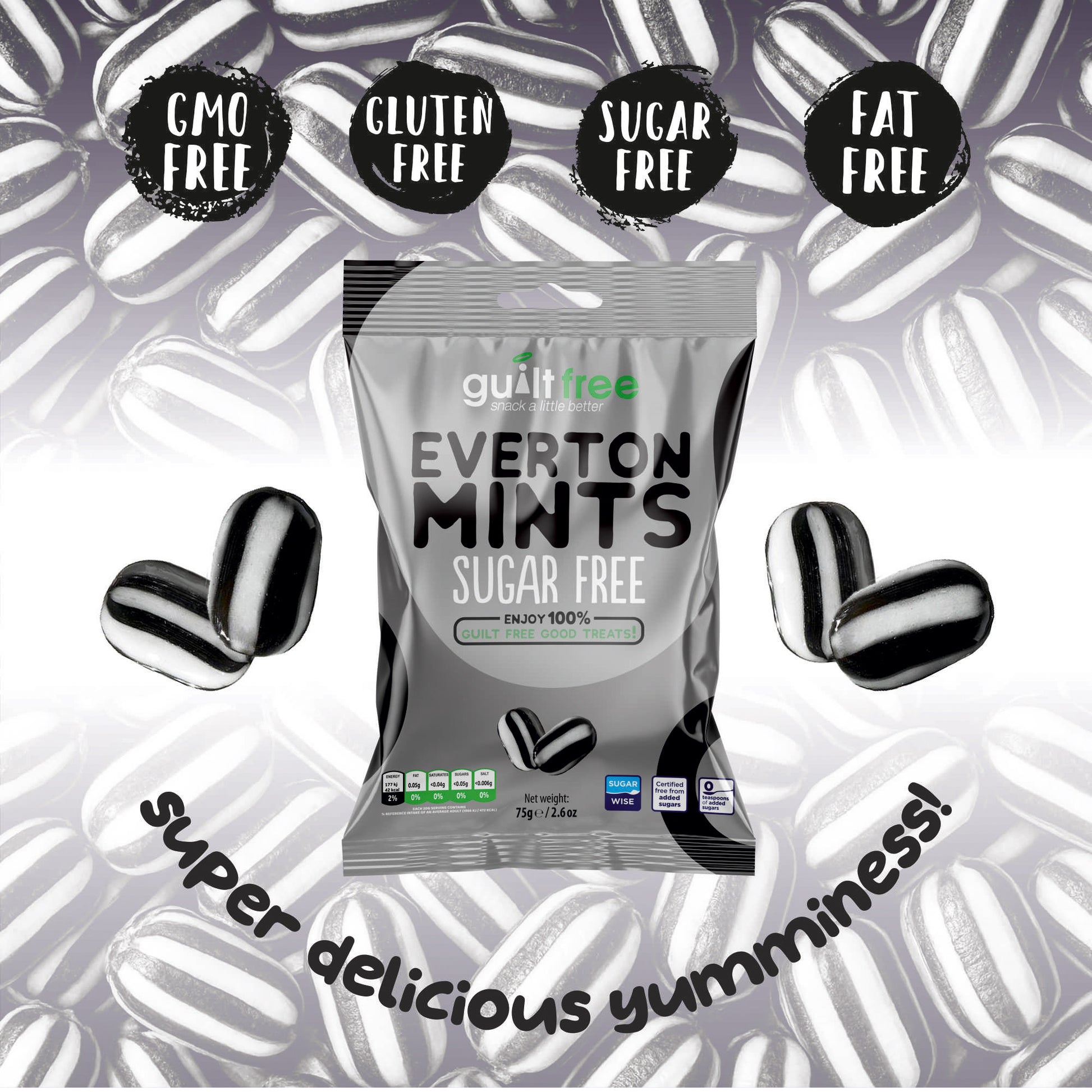 GuiltFree Sugar Free Sweets -  Everton Mints