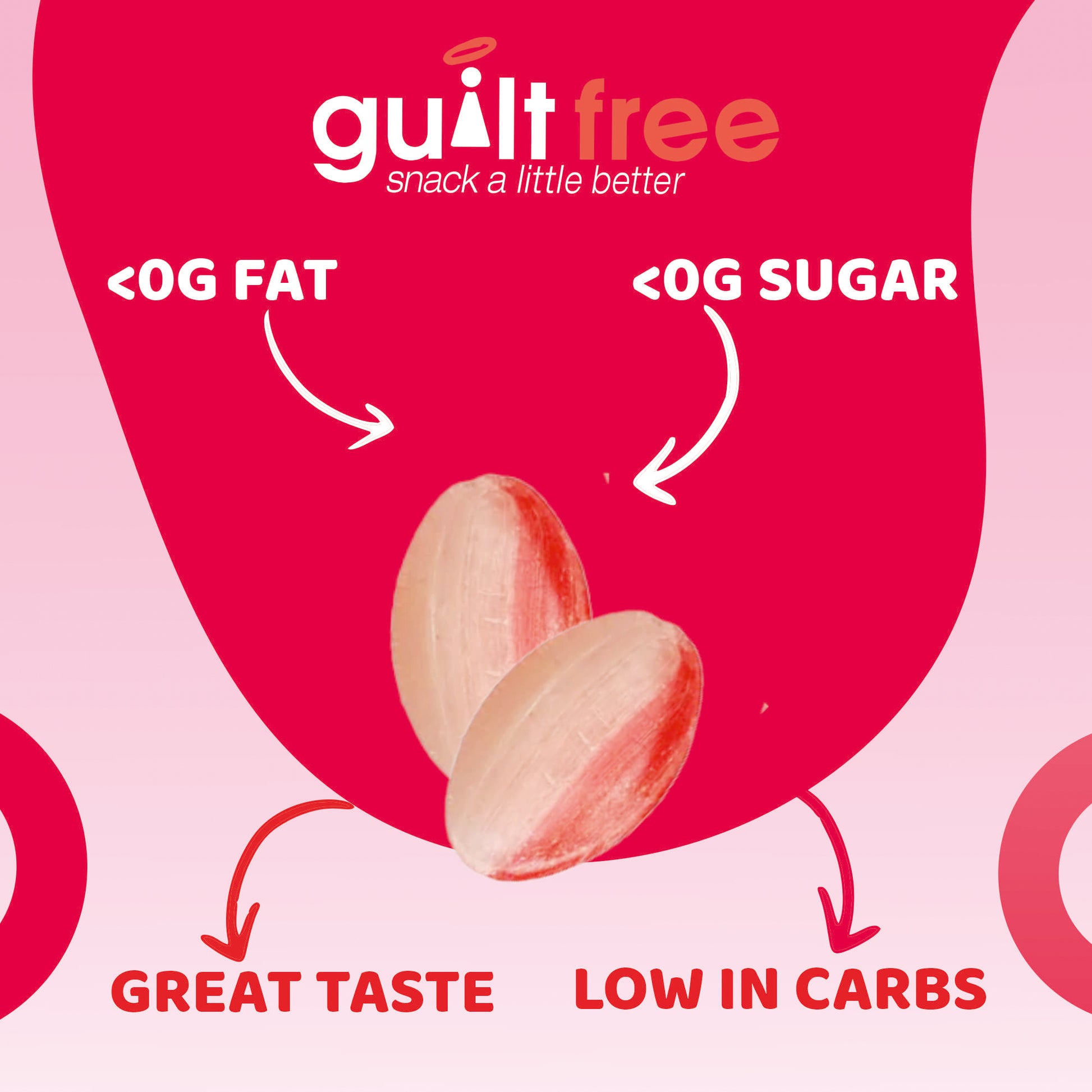 GuiltFree Sugar Free Sweets -  Strawberry Creme
