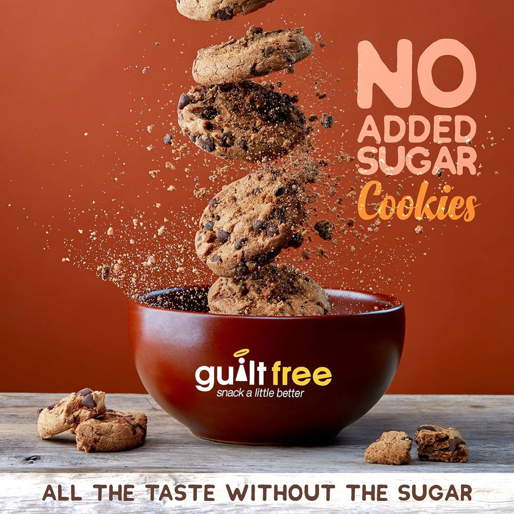GuiltFree No Added Sugar Cookies 130g - Chocolate Chip