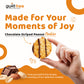 GuiltFree No Added Sugar Cookies 125g - Chocolate Striped Peanut