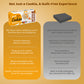 GuiltFree No Added Sugar Cookies 128g - Coconut with Peanut Butter