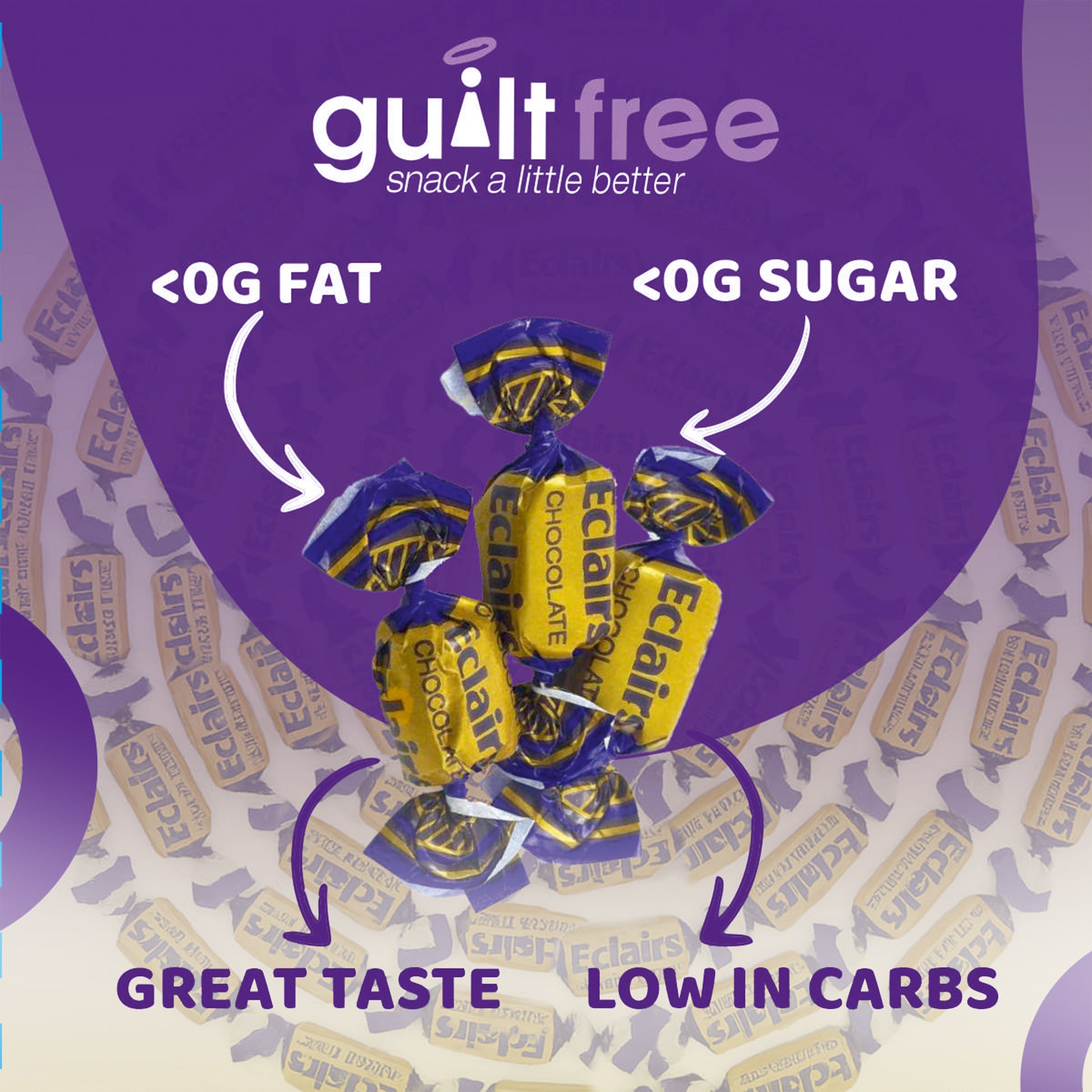 GuiltFree Eclairs Chocolate Box