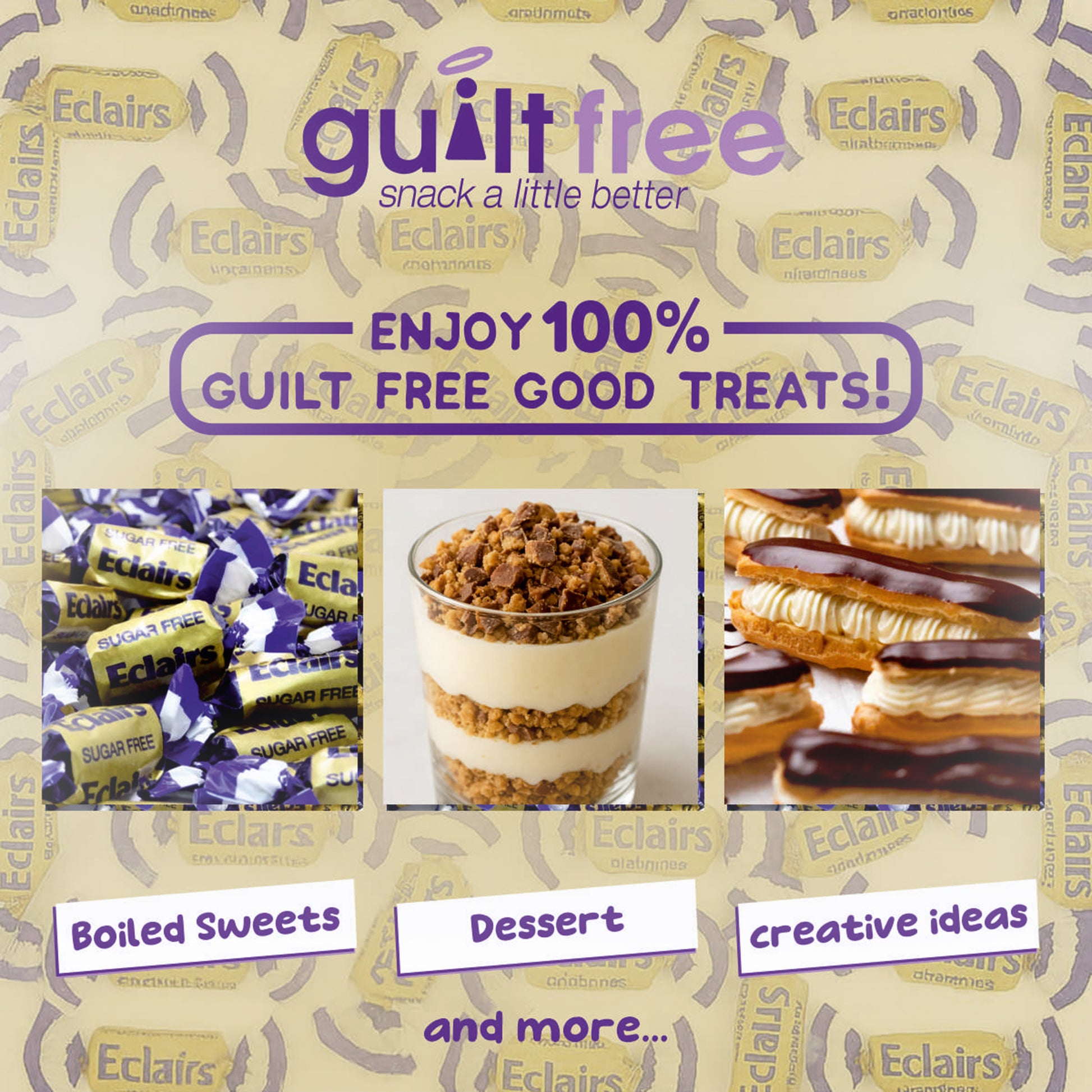 GuiltFree Eclairs Chocolate Box