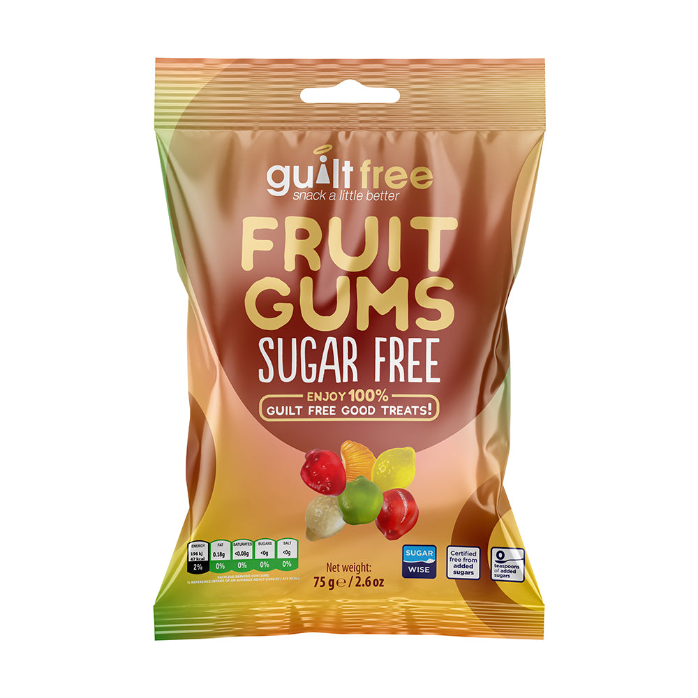GuiltFree Sugar Free Gummies -  Fruit Gums