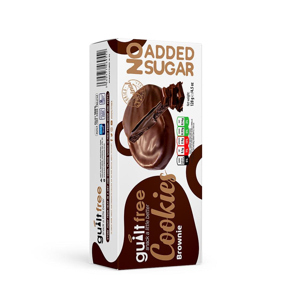 GuiltFree No Added Sugar Cookies 128g - Brownie