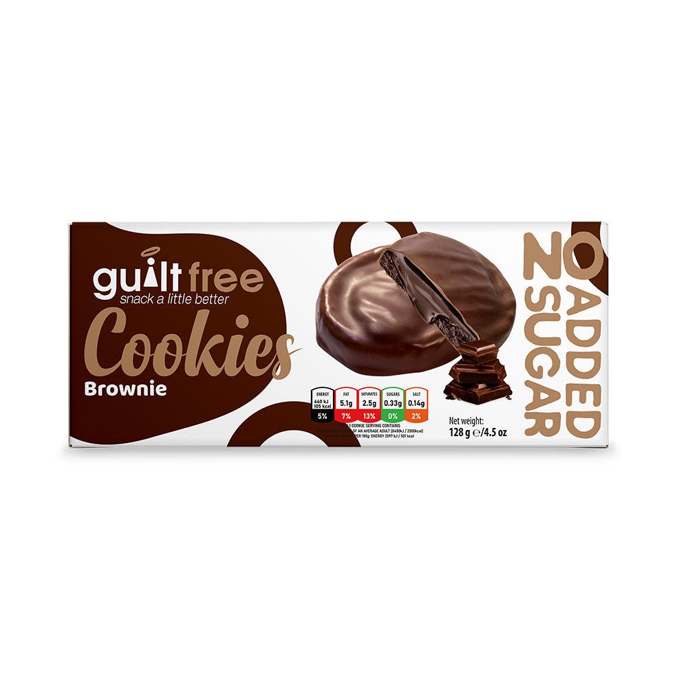 GuiltFree No Added Sugar Cookies 128g - Brownie