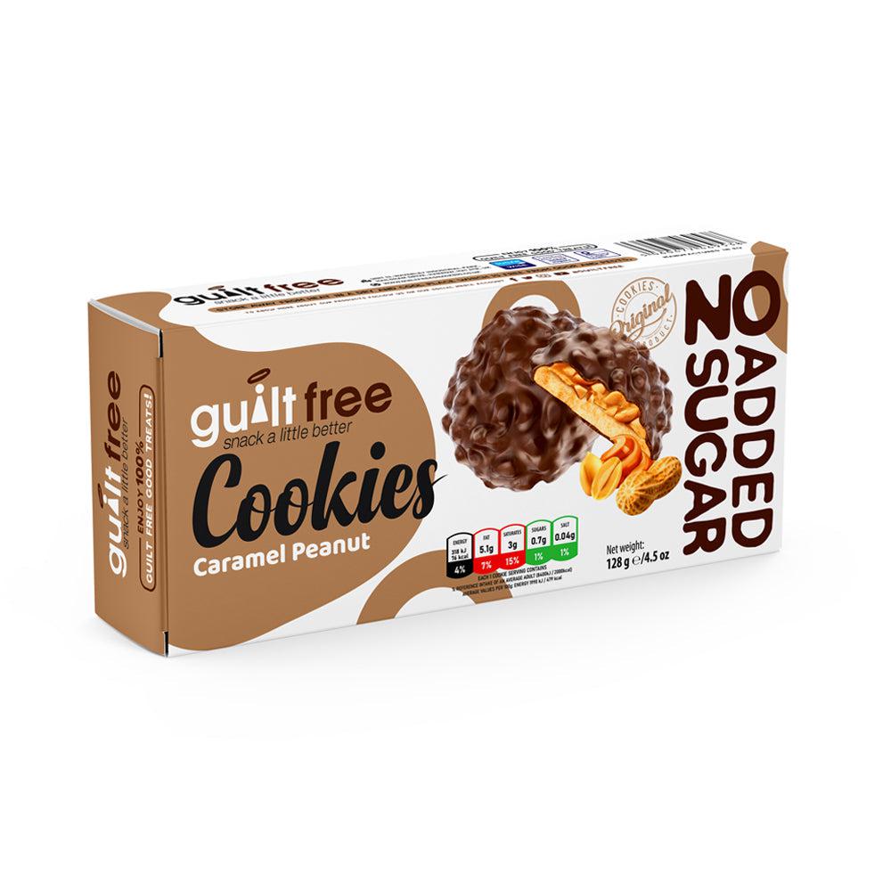 GuiltFree No Added Sugar Cookies 128g - Caramel Peanut