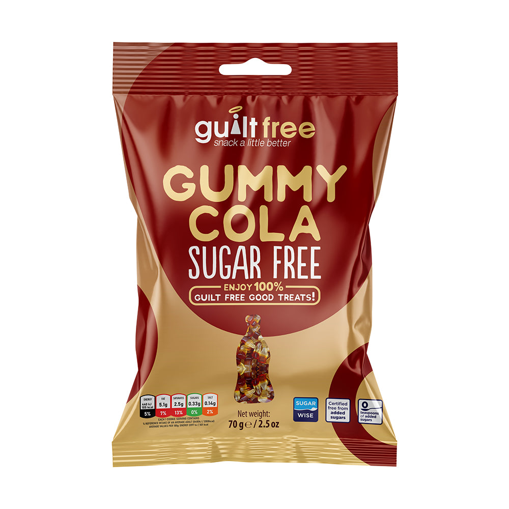 GuiltFree Sugar Free Gummies -  Cola Bottles
