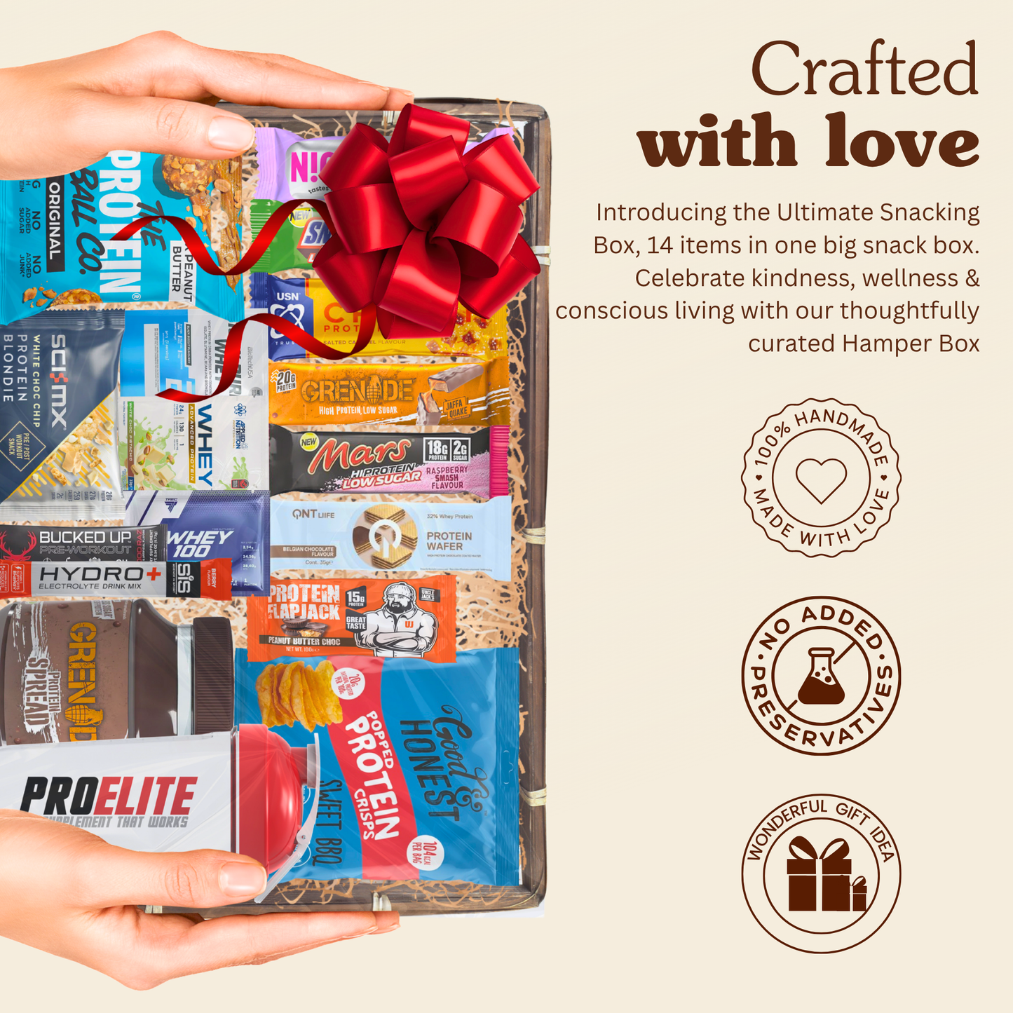 Luxury Gift Hamper High Protein Box For All Occasions (Birthday, Anniversaries)
