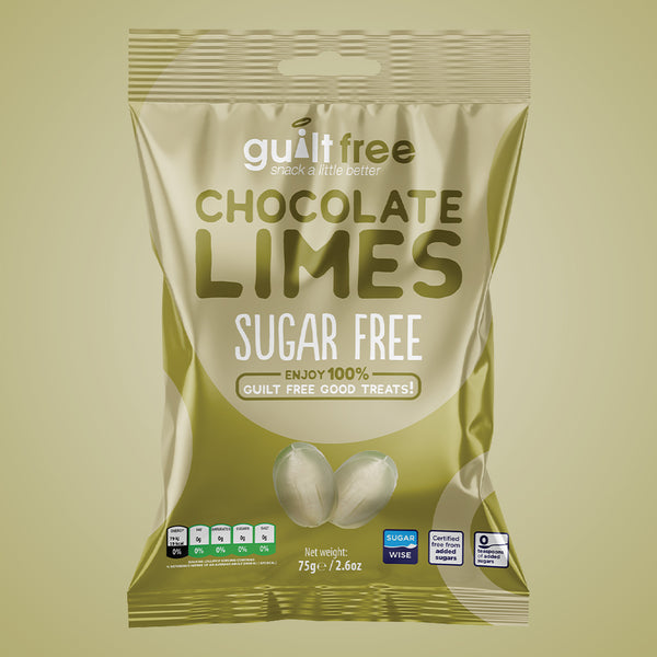 GuiltFree Sugar Free Sweets - Chocolate Lime 75g
