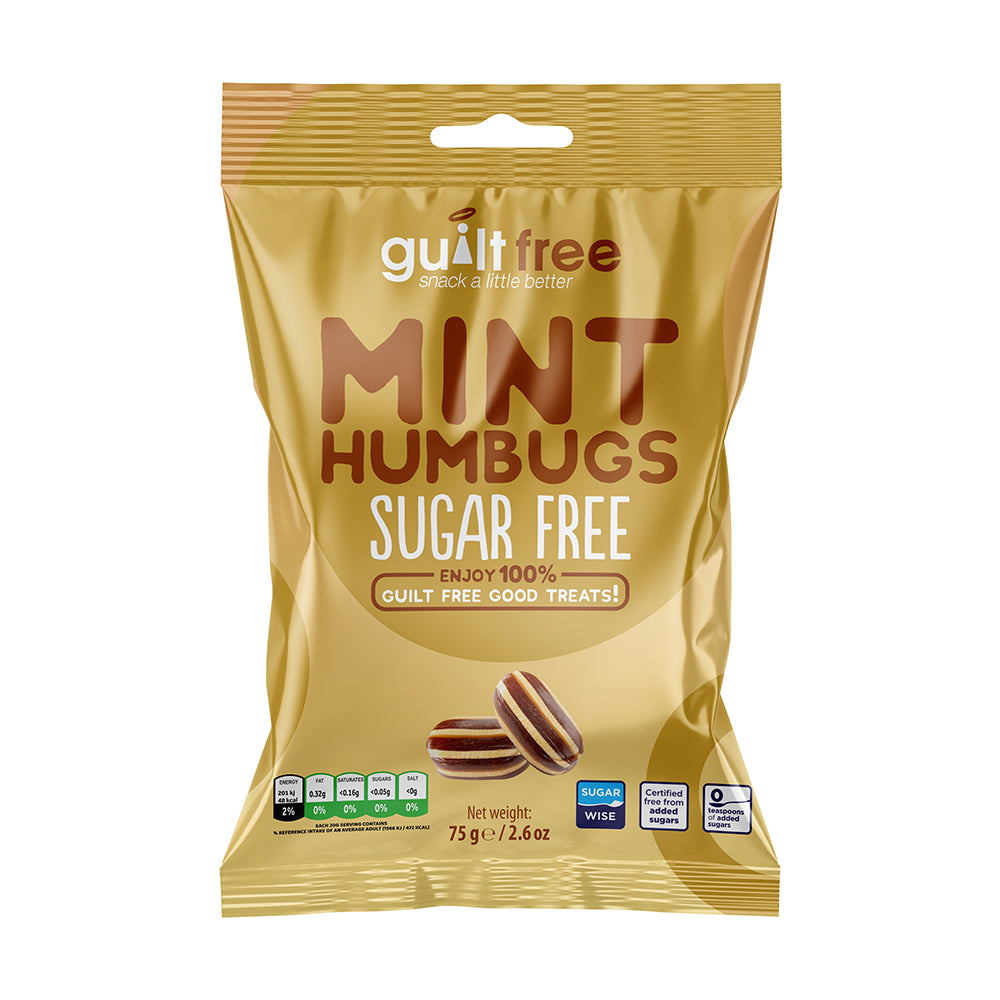 GuiltFree Sugar Free Sweets -  Mint Humbugs