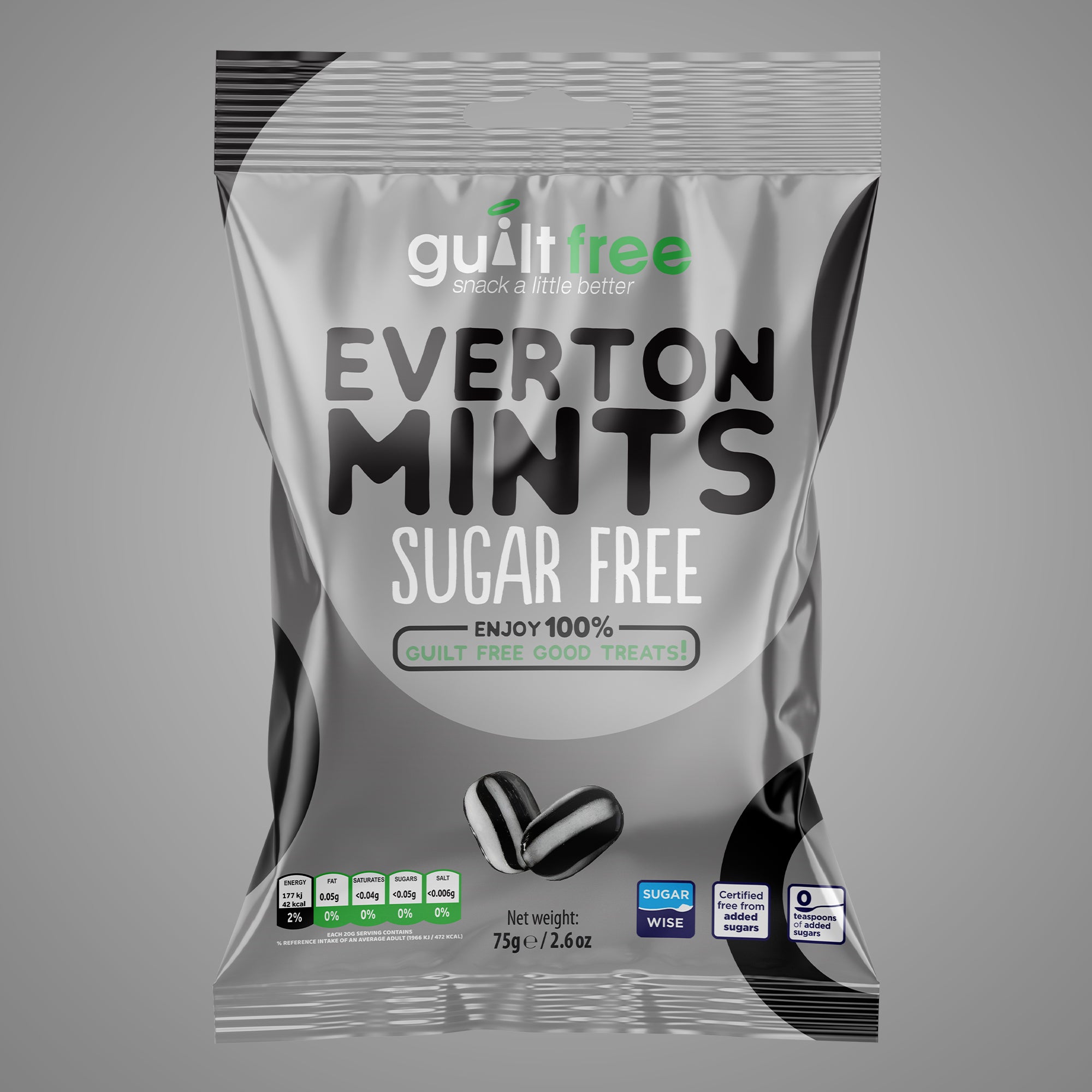GuiltFree Sugar Free Sweets -  Everton Mints