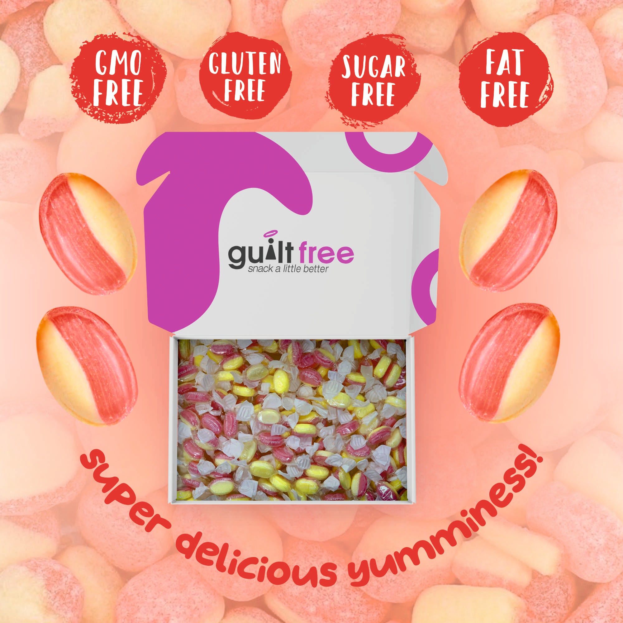 GuiltFree Rhubarb and Custard Box