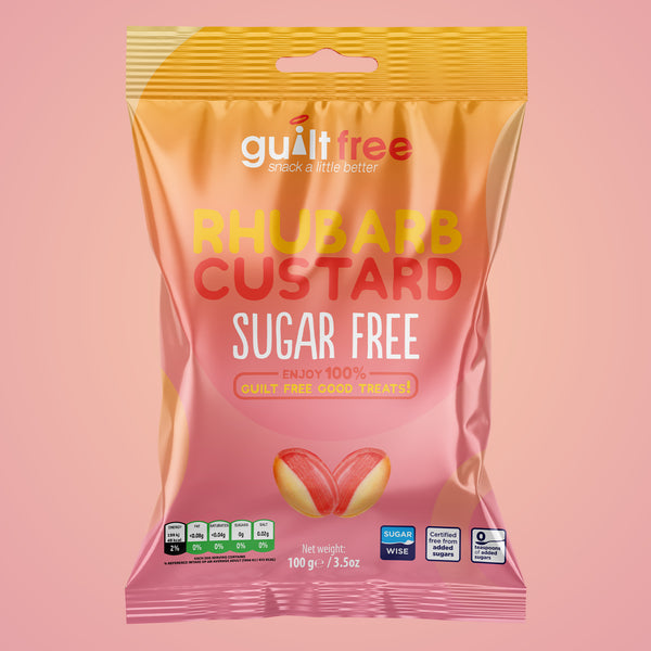 GuiltFree Sugar Free Sweets -  Rhubarb & Custard