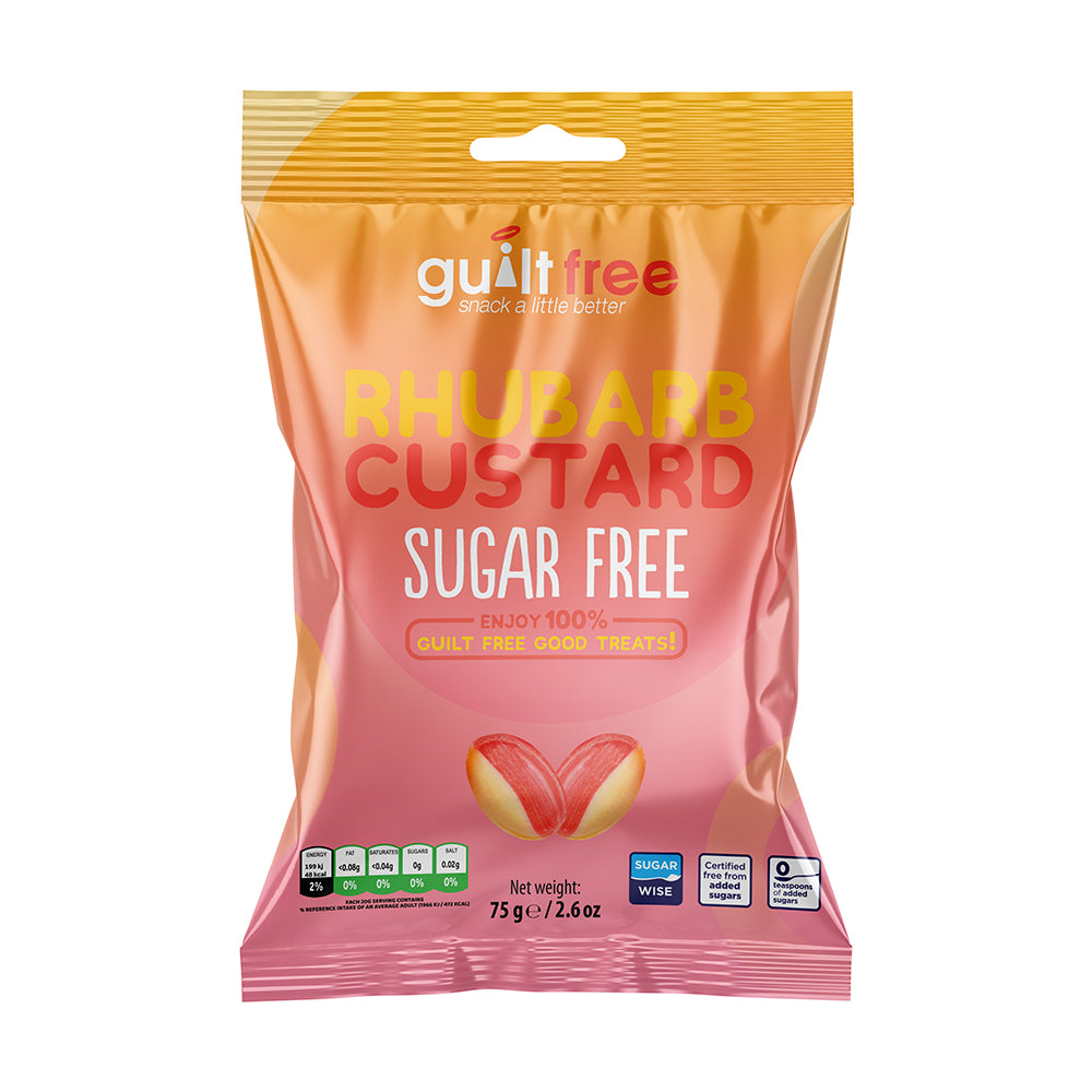 GuiltFree Sugar Free Sweets -  Rhubarb & Custard