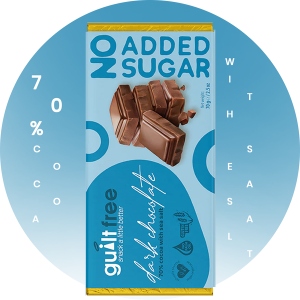 70% Cocoa with Sea Salt Chocolate Bar 70g