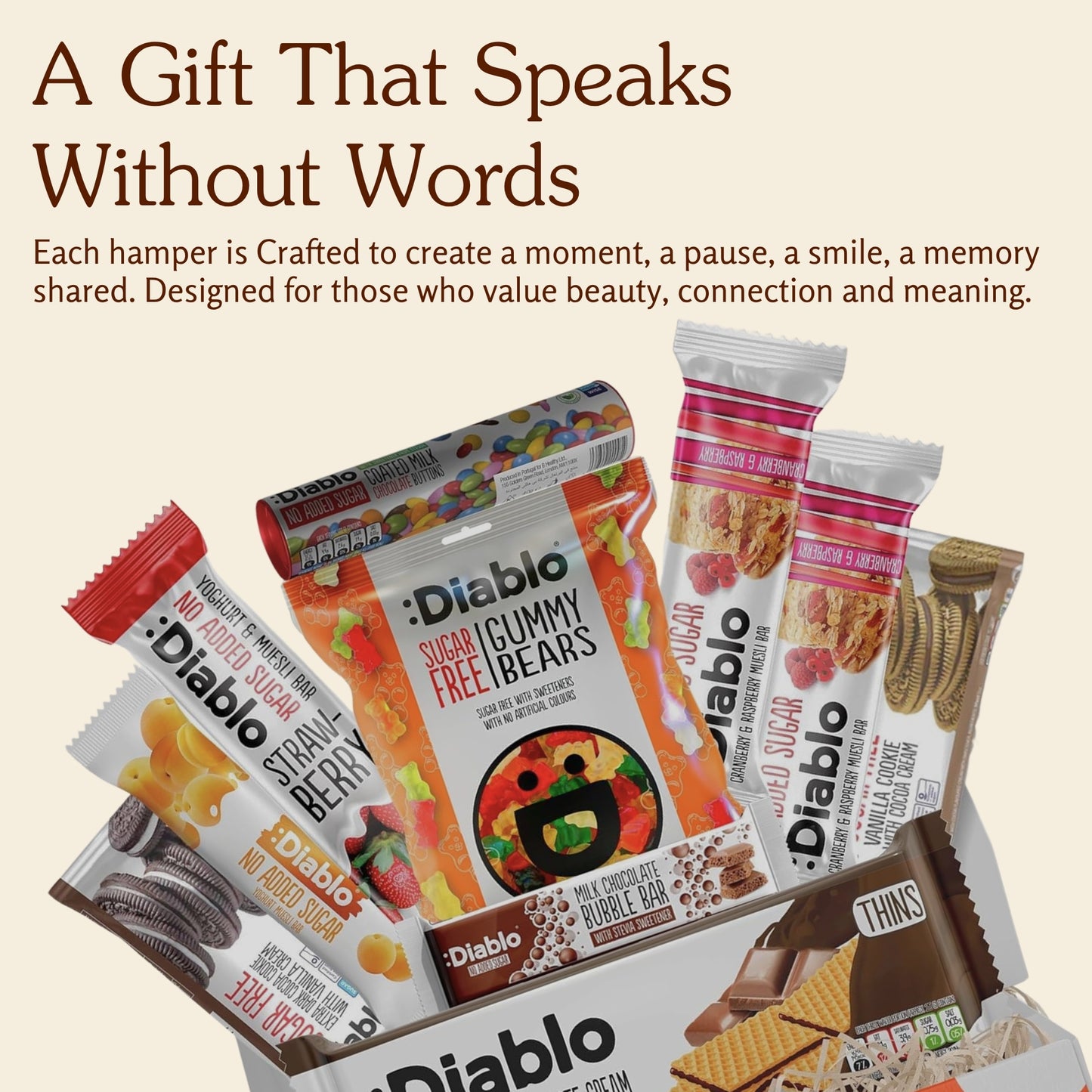 Guiltfree Diablo No Added Sugar Hamper Box (10 Items)