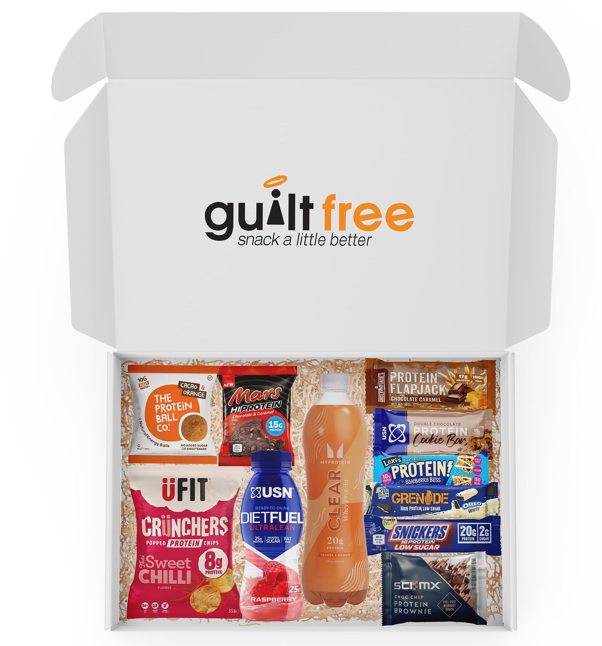 Guiltfree Protein Hamper Box (11 items)