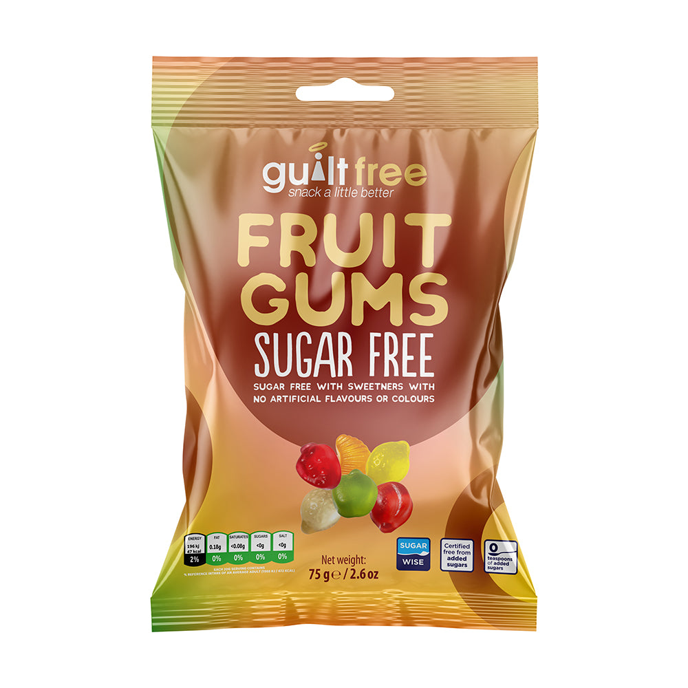 GuiltFree Sugar Free Gummies -  Fruit Gums
