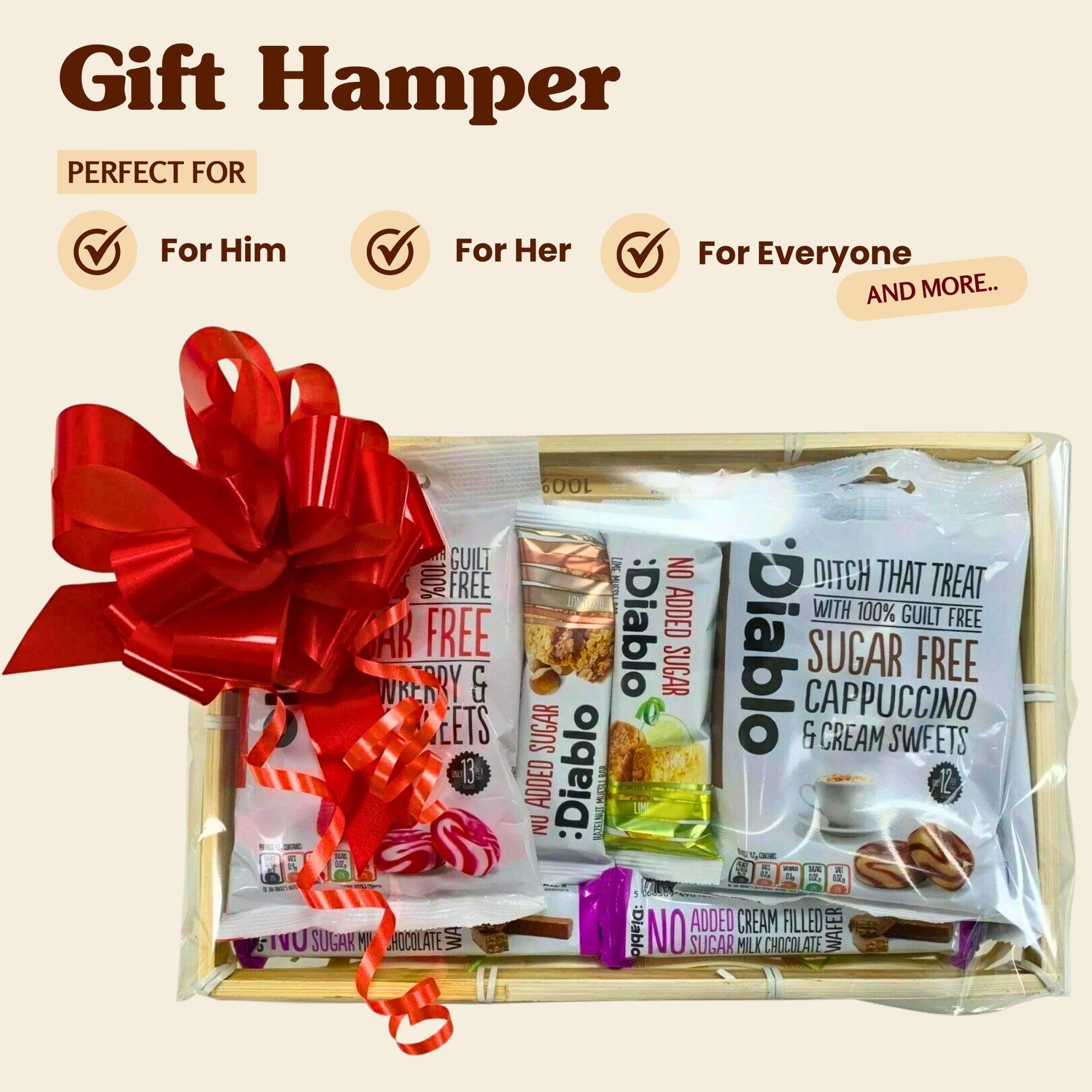 Diablo Sugar Free Hamper Medium New (11 Items)