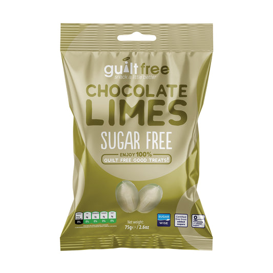 GuiltFree Sugar Free Sweets - Chocolate Lime 75g