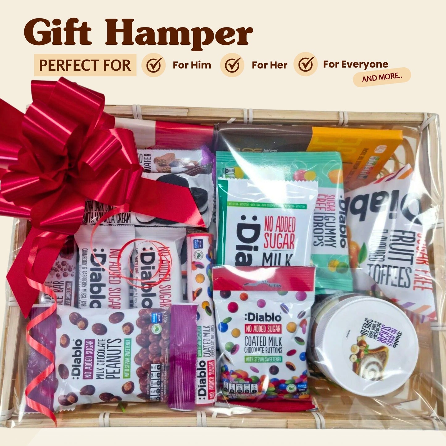 Diablo Sugar Free Hamper Box New (18 Items)
