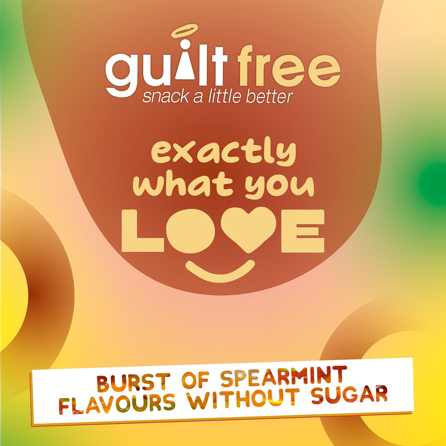 GuiltFree Sugar Free Gummies -  Fruit Gums