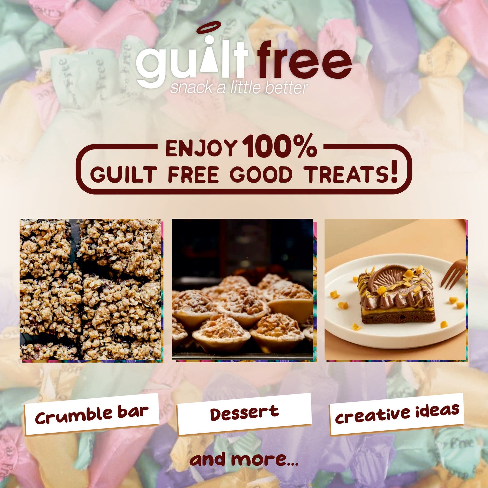 GuiltFree Sugar Free Toffee -  Assorted Toffee