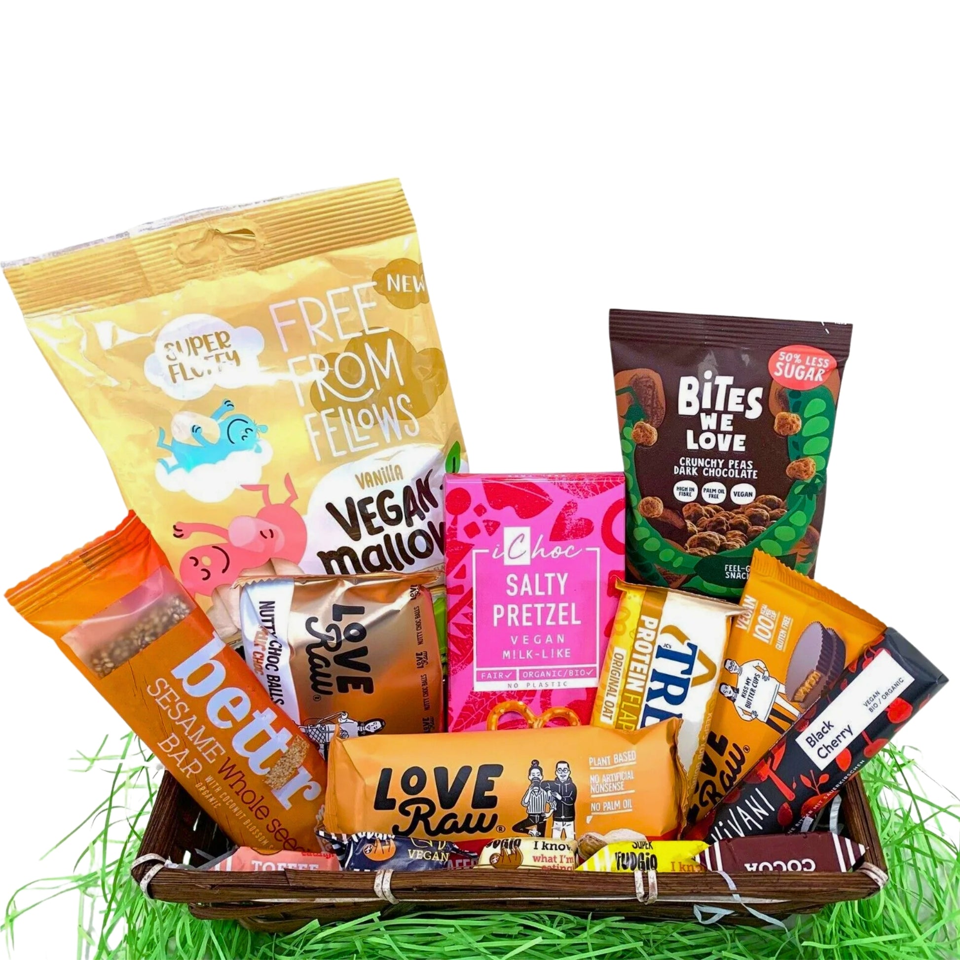 New Vegan Hamper - 14 Items (LoveRAW,Vivani,Ichoc)