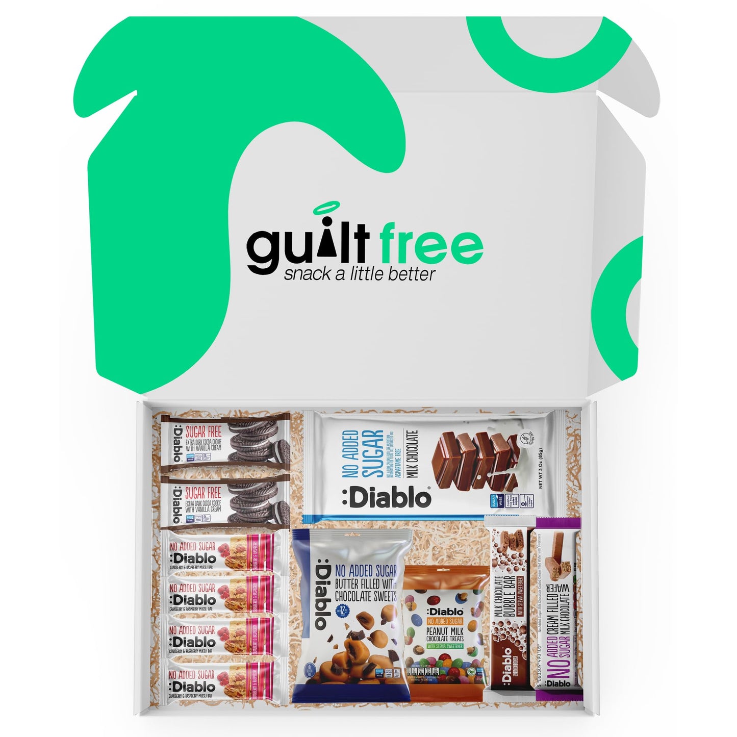 Guiltfree Diablo No Added Sugar Hamper Box - 3 (11 Items)