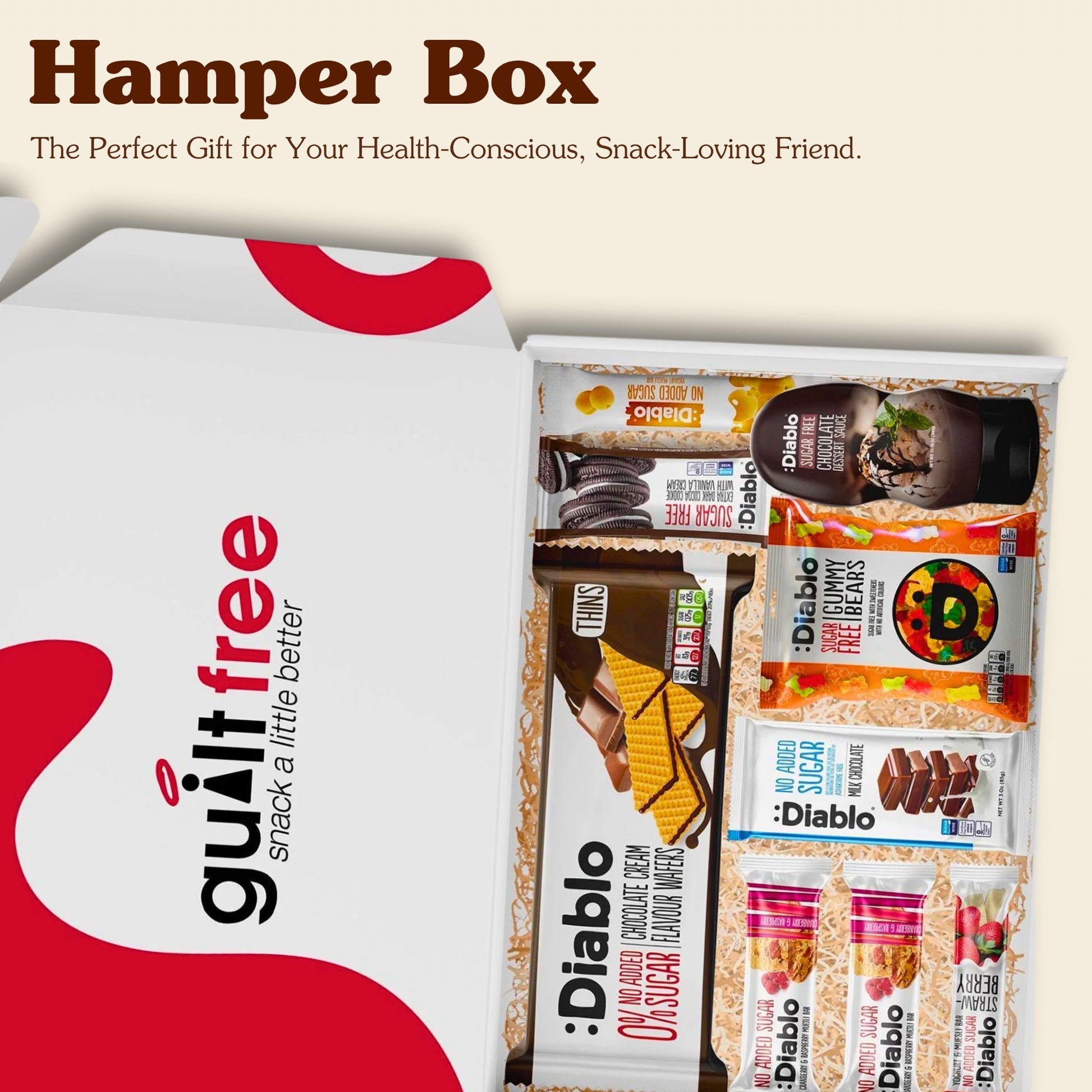 Guiltfree Diablo No Added Sugar Hamper Box - 2 (10 Items)