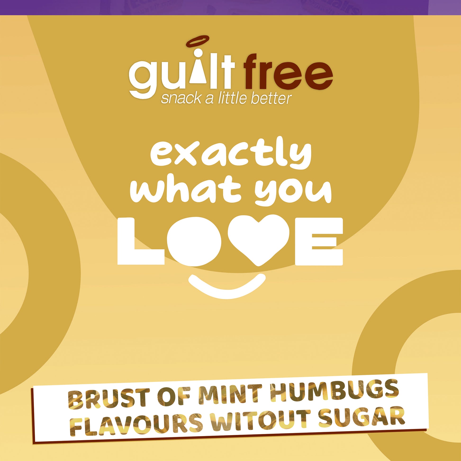 GuiltFree Sugar Free Sweets -  Mint Humbugs