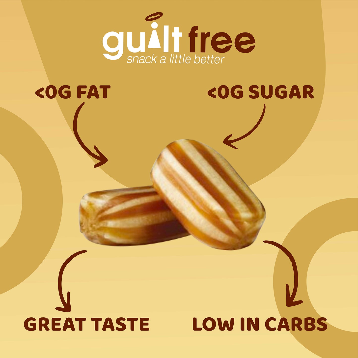 GuiltFree Sugar Free Sweets -  Mint Humbugs