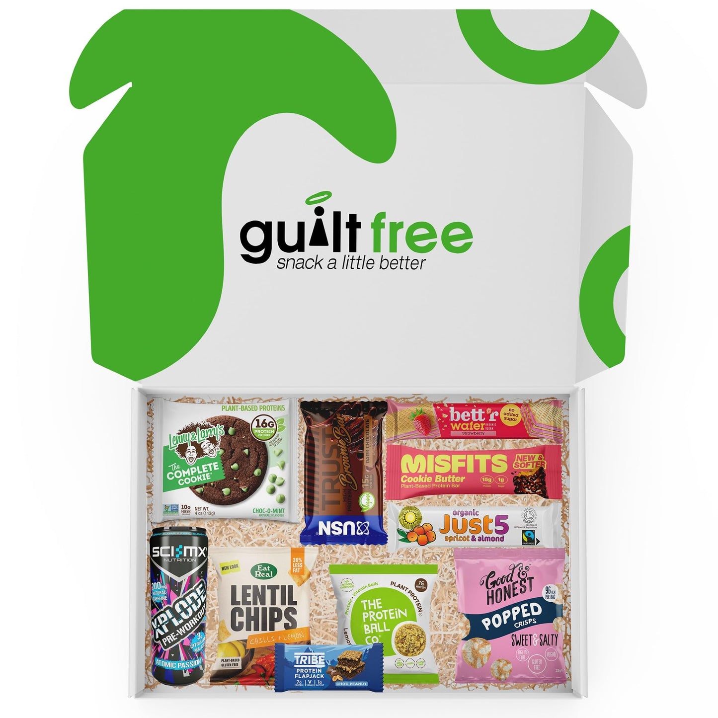 GuiltFree Vegan Protein Hamper (10 Items)