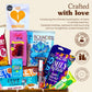 Vegan Vegetarian Food Gift Hamper Box Sweet Chocolate Selection Bars Snacks
