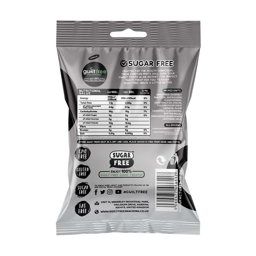 GuiltFree Sugar Free Sweets -  Everton Mints