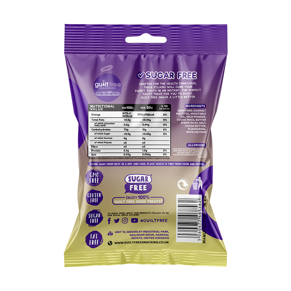 GuiltFree Sugar Free Toffee -  Eclairs Chocolate