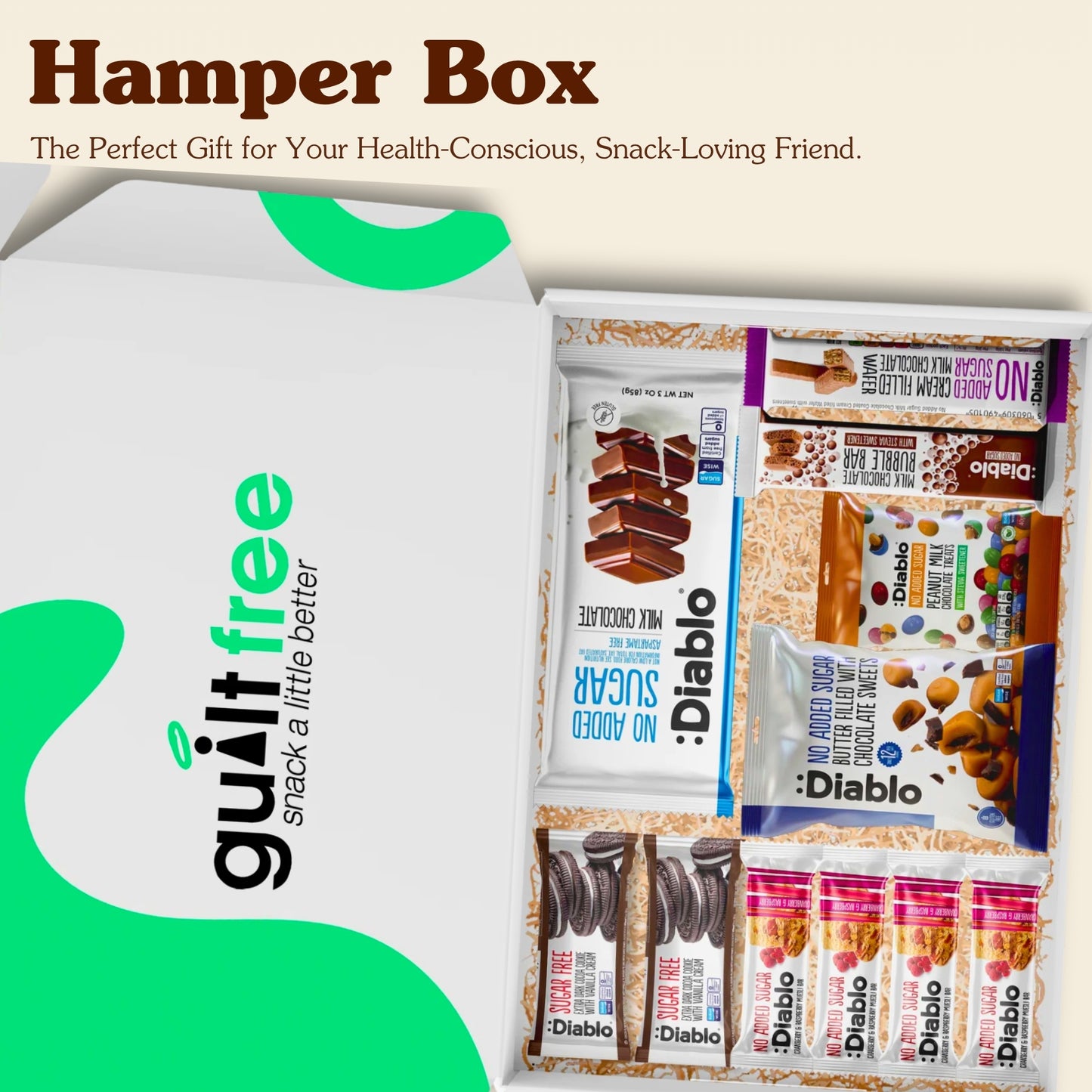 Guiltfree Diablo No Added Sugar Hamper Box - 3 (11 Items)