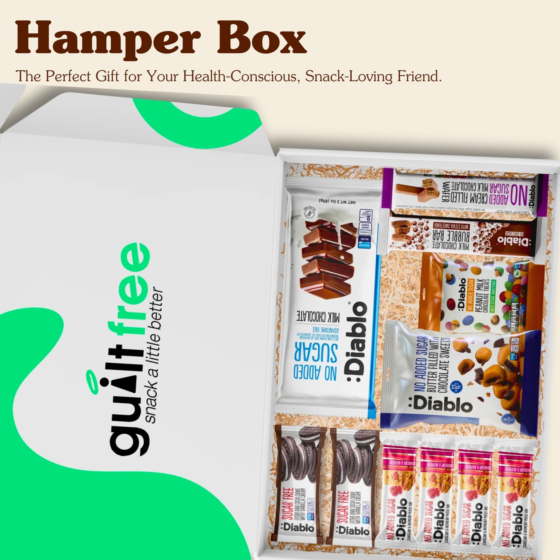 Guiltfree Diablo No Added Sugar Hamper Box - 3 (11 Items)