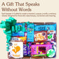 Vegan Vegetarian Food Gift Hamper Box Sweet Chocolate Selection Bars Snacks