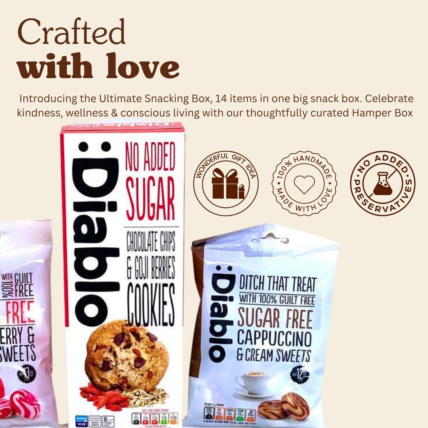 Diablo Sugar Free Hamper Medium New (11 Items)